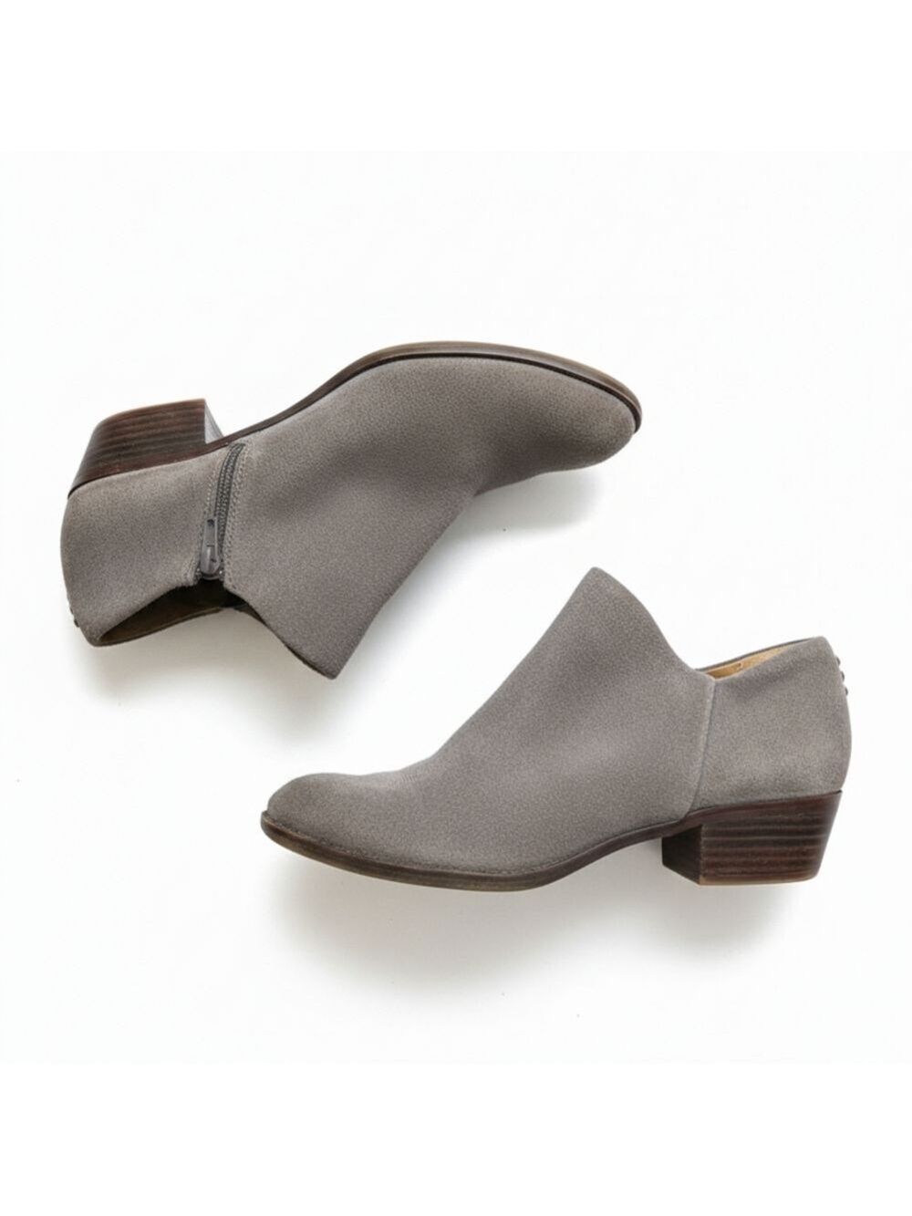 Lucky Brand Gray Ankle Booties - Picture 3 of 4